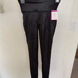 Women’s spanx faux leather Black leggings